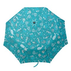 Fun Everyday Sea Life Folding Umbrellas by Bigfootshirtshop