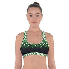 Tech Camouflage 2 Cross Back Sports Bra by jumpercat