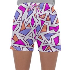 Retro Shapes 03 Sleepwear Shorts by jumpercat