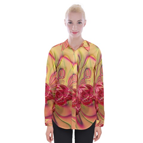 Arrangement Butterfly Aesthetics Womens Long Sleeve Shirt by Celenk