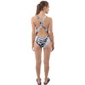 Animal Bird Forest Nature Owl Cut-Out Back One Piece Swimsuit View2