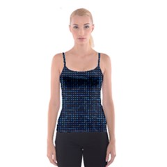 Sci Fi Tech Circuit Spaghetti Strap Top by jumpercat