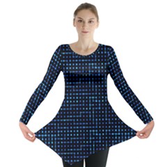 Sci Fi Tech Circuit Long Sleeve Tunic  by jumpercat