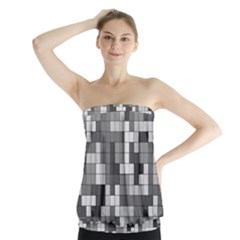 Tetris Camouflage Urban Strapless Top by jumpercat