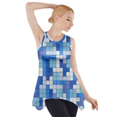 Tetris Camouflage Marine Side Drop Tank Tunic by jumpercat