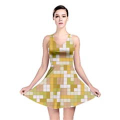 Tetris Camouflage Desert Reversible Skater Dress by jumpercat