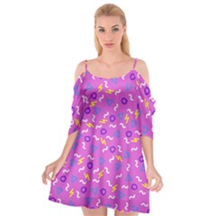 Retro Wave 2 Cutout Spaghetti Strap Chiffon Dress by jumpercat