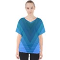 Tri 04 V-Neck Dolman Drape Top View1