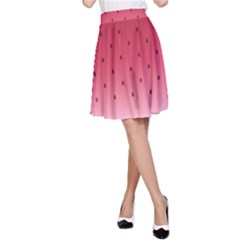 Watermelon A-line Skirt by jumpercat