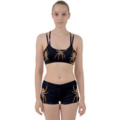 Insect Macro Spider Colombia Women s Sports Set by BangZart