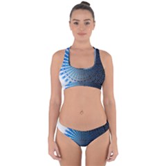 Data Computer Internet Online Cross Back Hipster Bikini Set by BangZart