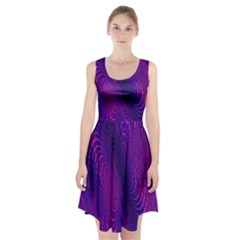 Abstract Fantastic Fractal Gradient Racerback Midi Dress by BangZart