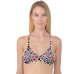 Square Objects Future Modern Reversible Tri Bikini Top by BangZart