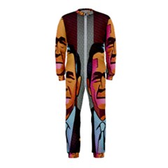 George W Bush Pop Art President Usa Onepiece Jumpsuit (kids) by BangZart