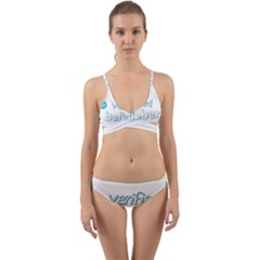 Verified Belieber Wrap Around Bikini Set by Valentinaart