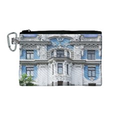 Squad Latvia Architecture Canvas Cosmetic Bag (medium) by Celenk