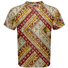 Ethnic Pattern Styles Art Backgrounds Vector Men s Cotton Tee by Celenk