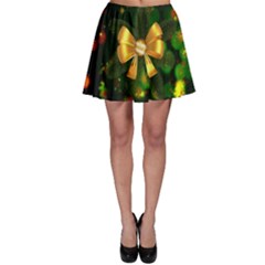 Christmas Celebration Tannenzweig Skater Skirt by Celenk