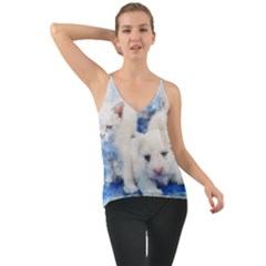 Dog Cats Pet Art Abstract Cami by Celenk