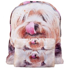 Dog Animal Pet Art Abstract Giant Full Print Backpack by Celenk