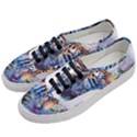 Tiger Drink Animal Art Abstract Women s Classic Low Top Sneakers View2