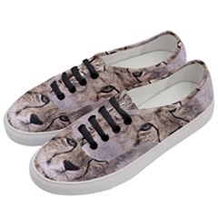 Leopard Art Abstract Vintage Baby Women s Classic Low Top Sneakers by Celenk