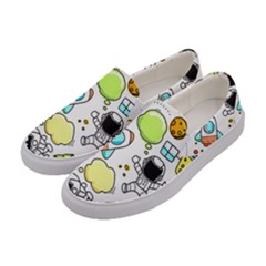 Sketch Set Cute Collection Child Women s Canvas Slip Ons by Celenk