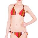 Abstract Background Pattern Textile Bikini Set View1