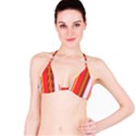 Abstract Background Pattern Textile Bikini Top View1