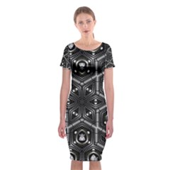 Design Art Pattern Decorative Classic Short Sleeve Midi Dress by Celenk