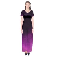 Ombre Short Sleeve Maxi Dress by ValentinaDesign