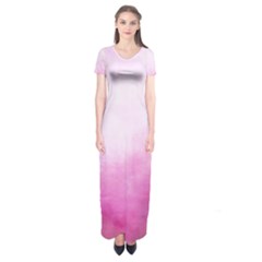 Ombre Short Sleeve Maxi Dress by ValentinaDesign