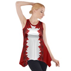 Canada Maple Leaf Art Side Drop Tank Tunic by CanadaSouvenirs