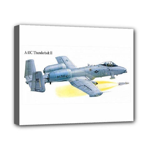 A-10c Thunderbolt Ii Canvas 10  X 8  (framed) by Bigfootshirtshop