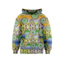 Amoeba Flowers Kids  Pullover Hoodie View1