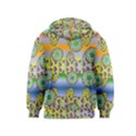 Amoeba Flowers Kids  Pullover Hoodie View2