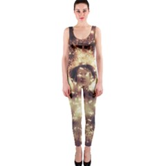 Science Fiction Teleportation Onepiece Catsuit by Celenk