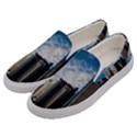 Skyscraper City Architecture Urban Men s Canvas Slip Ons View2