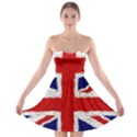 Union Jack Flag National Country Strapless Bra Top Dress View1