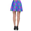 Neon Robot Skater Skirt View2