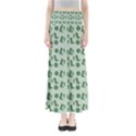 Green Boots Full Length Maxi Skirt View1