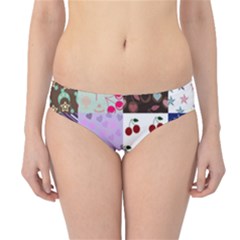 Quilt Of My Patterns Hipster Bikini Bottoms by snowwhitegirl