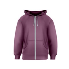 Medium Grape Kids  Zipper Hoodie by snowwhitegirl