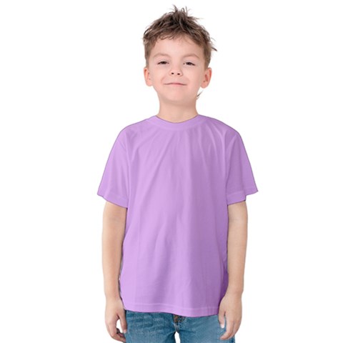 Purple Whim Kids  Cotton Tee by snowwhitegirl