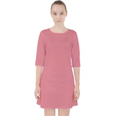 Pink Mauve Pocket Dress by snowwhitegirl