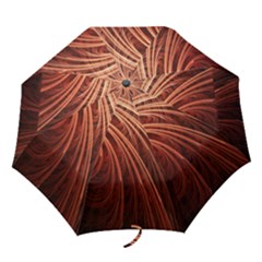 Abstract Fractal Digital Art Folding Umbrellas by Nexatart