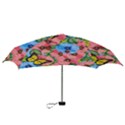 Floral scene Mini Folding Umbrellas View3