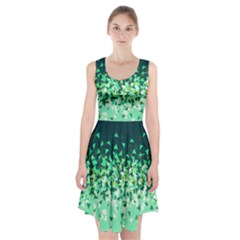 Green Disintegrate Racerback Midi Dress by jumpercat