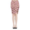 Chihuahua pattern Midi Wrap Pencil Skirt View1