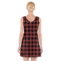 Coke Tartan V-Neck Sleeveless Skater Dress View2